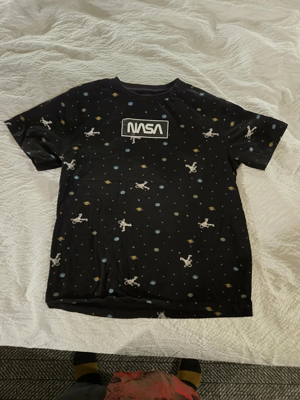 Eighty Eight Brand NASA Space Astronaut All Over Print Tee Youth 16